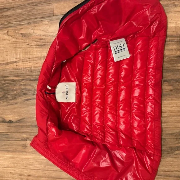 Kids Red Puffer Vest